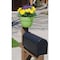 Emsco Group Post Planter, Permanent and Temp. Installation Options, Garden in Untraditional Spaces, Sage Green 2469-1 - alternate 4